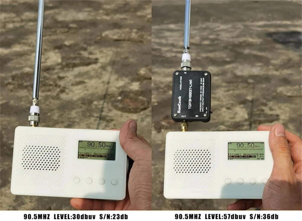 MT1129 Low Noise Amplifier 100KHz-6GHz | Ultra Low Noise High Gain | SMA Rechargeable SDR Receiver - Image 4