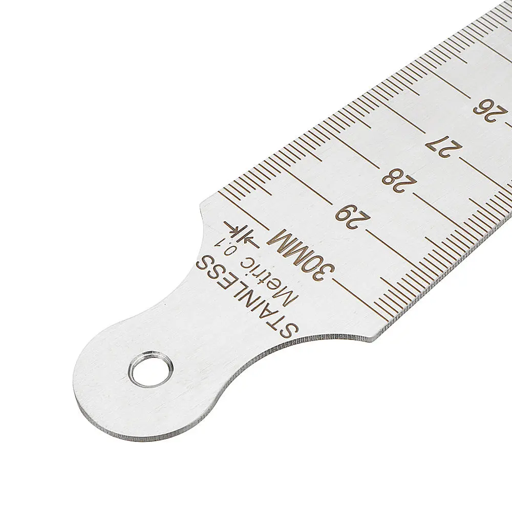 Drillpro Metric Imperial Wedge Feeler Gauge | 1-60mm Taper Depth Gauge - Image 5