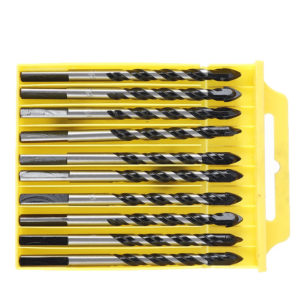 Drillpro Hole Saw Cutter - 10pcs 6mm 8mm for Tile Concrete Glass - Image 2