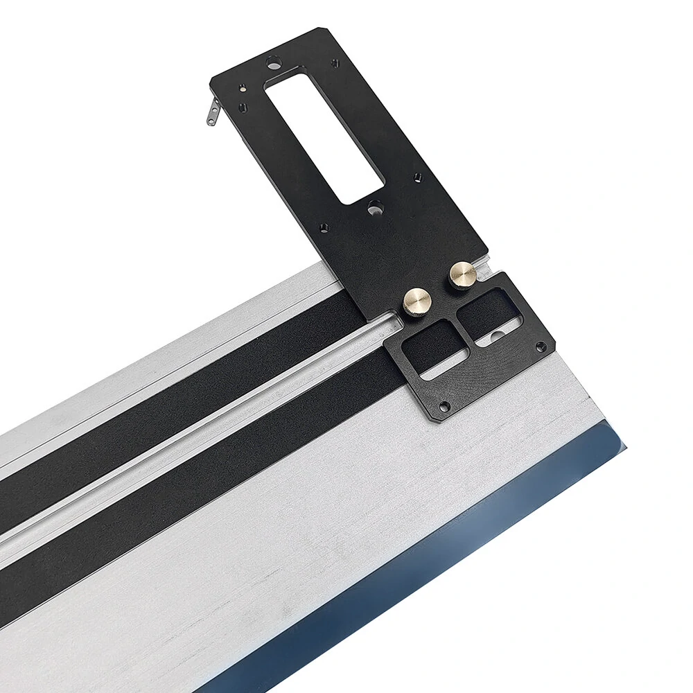Fonson Aluminum Alloy Mini Track Saw Square - 90 Degree Woodworking Guide Rail - Image 4