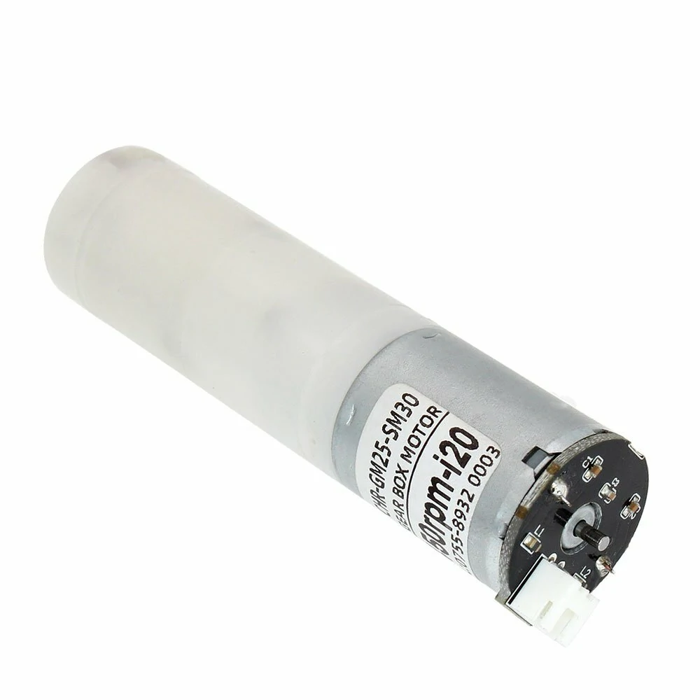 CHIHAI 12V DC Worm Gear Motor with Encoder | Rotary Telescopic Thrust Reducer - Image 5