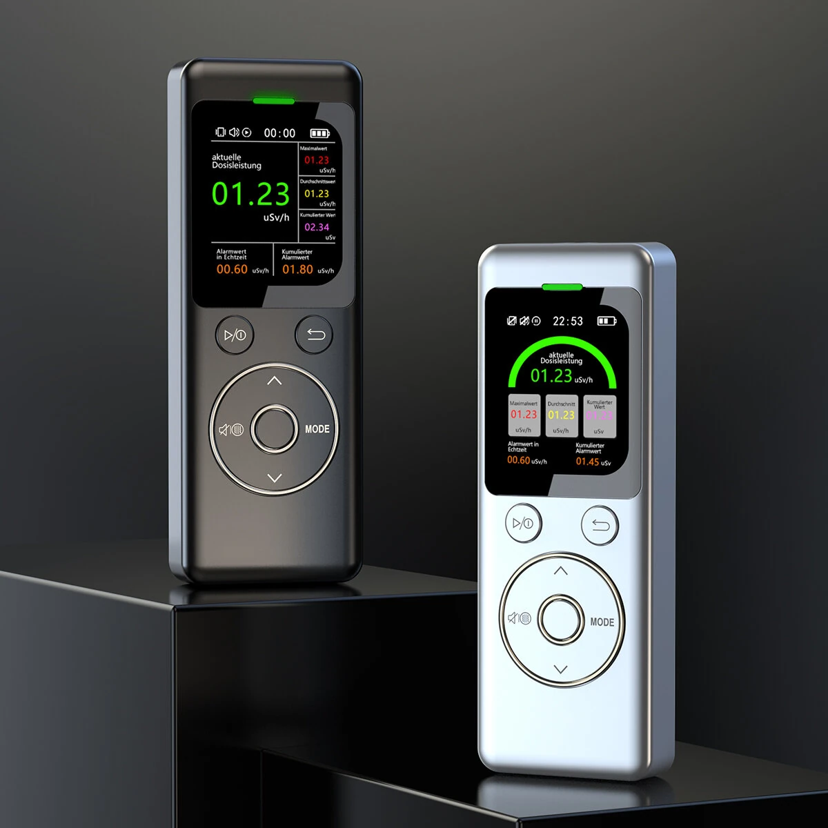 GM02 Geiger Counter | 48mm TFT Screen | 0.08-9999uSv/h | Magnetic Charging - Image 4