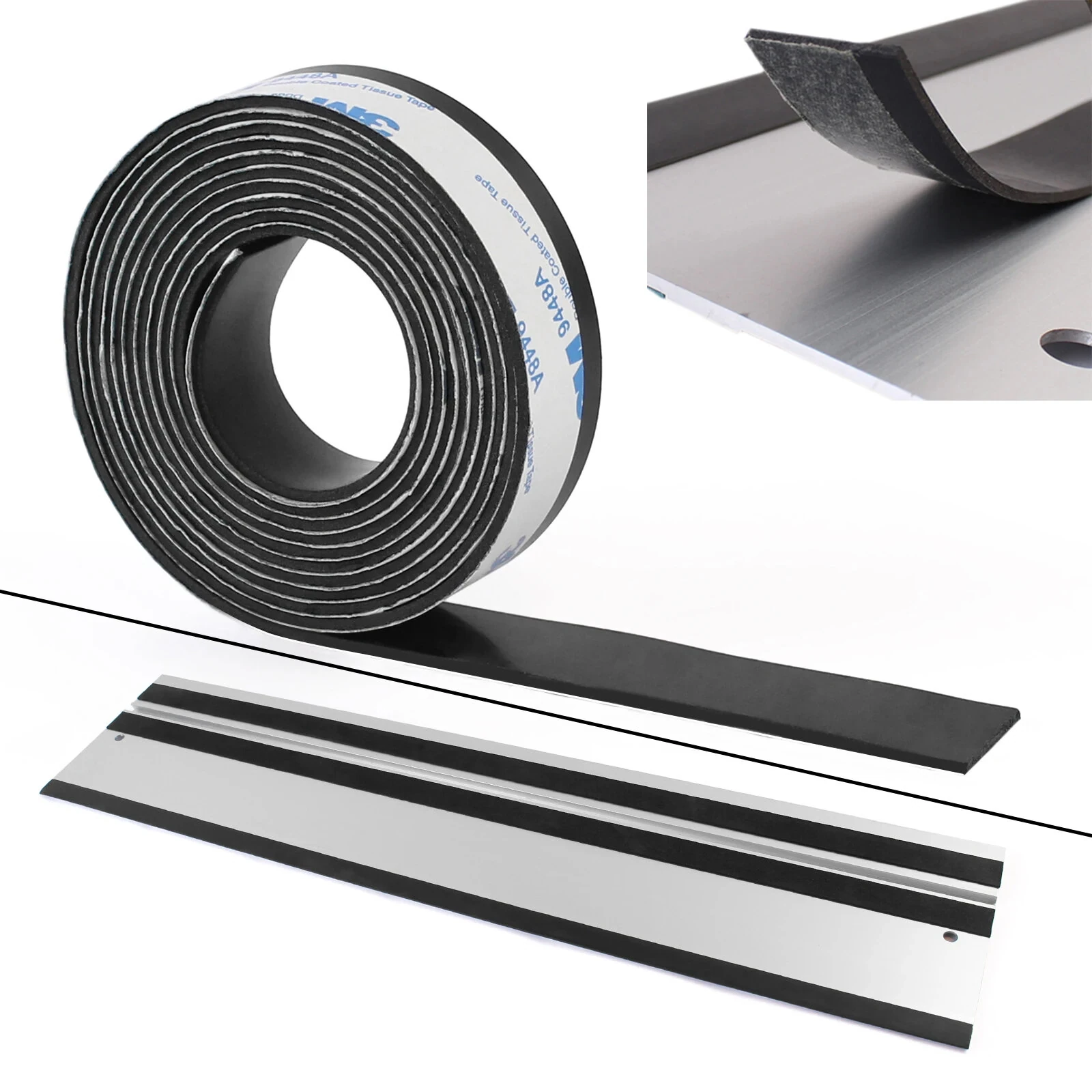 Track Saw Guide Rail Guard Strip - 200CM Adhesive Rubber Anti-Crack Replacement Tape - Image 3