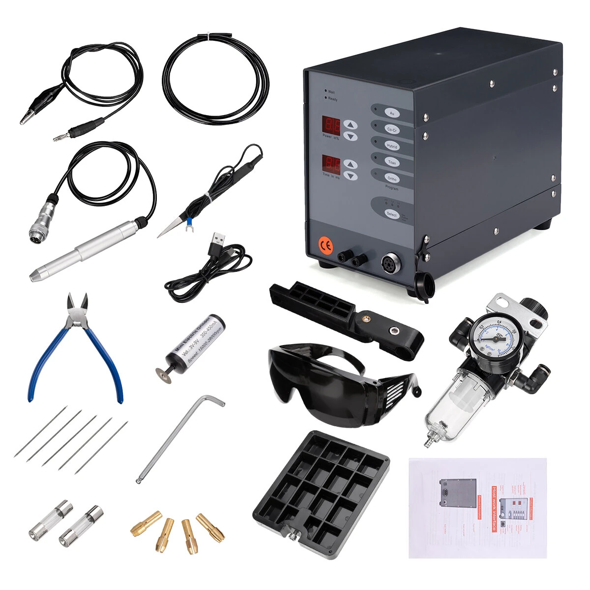 Stainless Steel Spot Welding Machine | 110V/220V Automatic Pulse Argon Arc Welder - Image 2