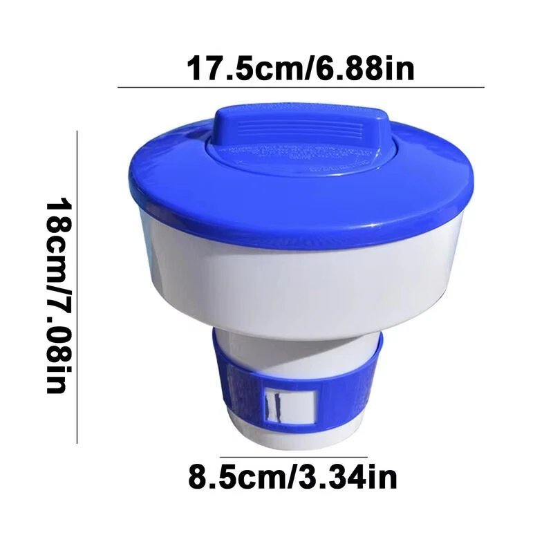 Pool Chlorine Dispenser Floater - Large Capacity Tablet Holder for Swimming Pools - Image 5