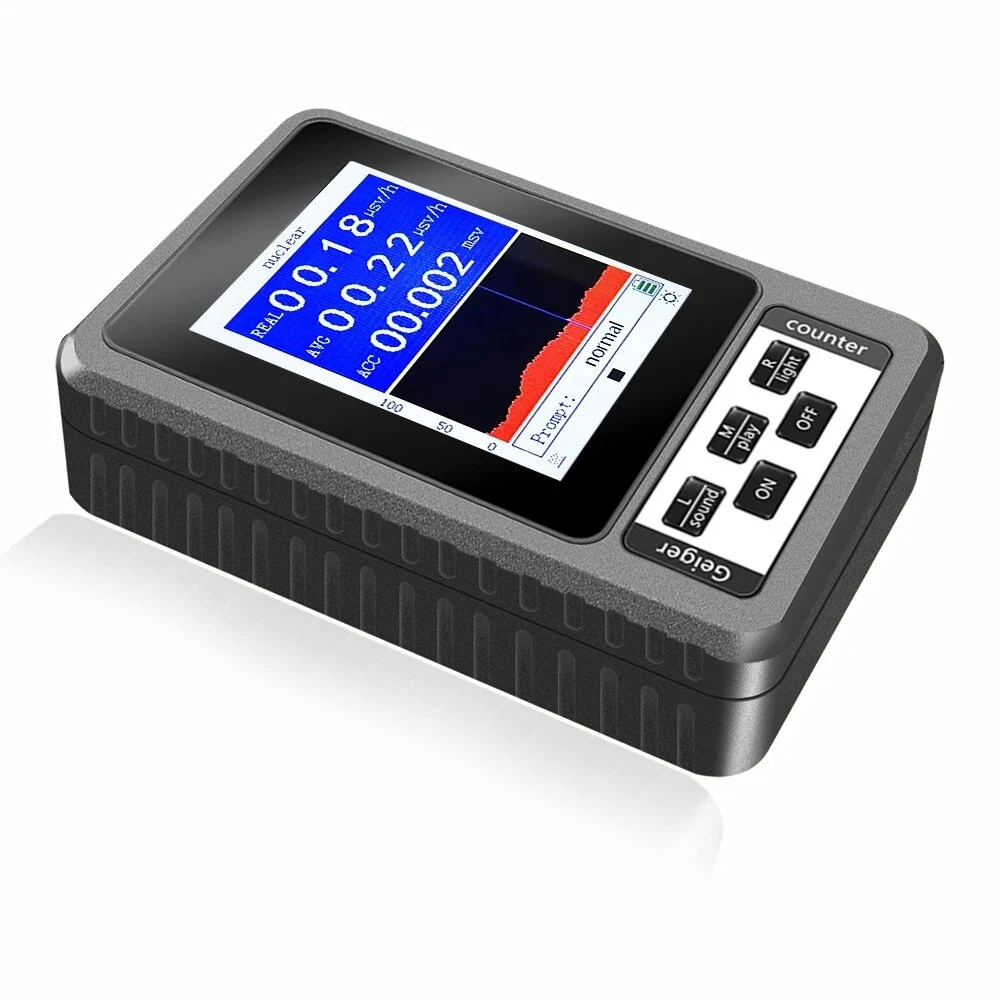 BR-9B XR-1 Nuclear Radiation Detector | Geiger Counter with Color Display for Beta Gamma X-ray - Image 4