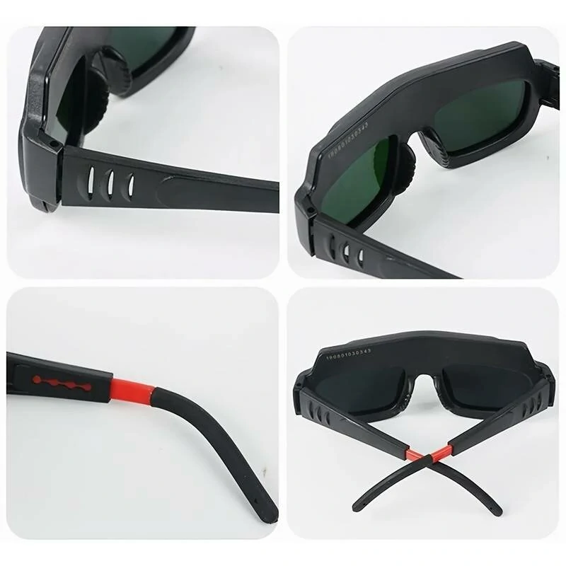 Auto Darkening Welding Goggles - Large View Anti-Scratch Glasses for Plasma Cutting - Image 5