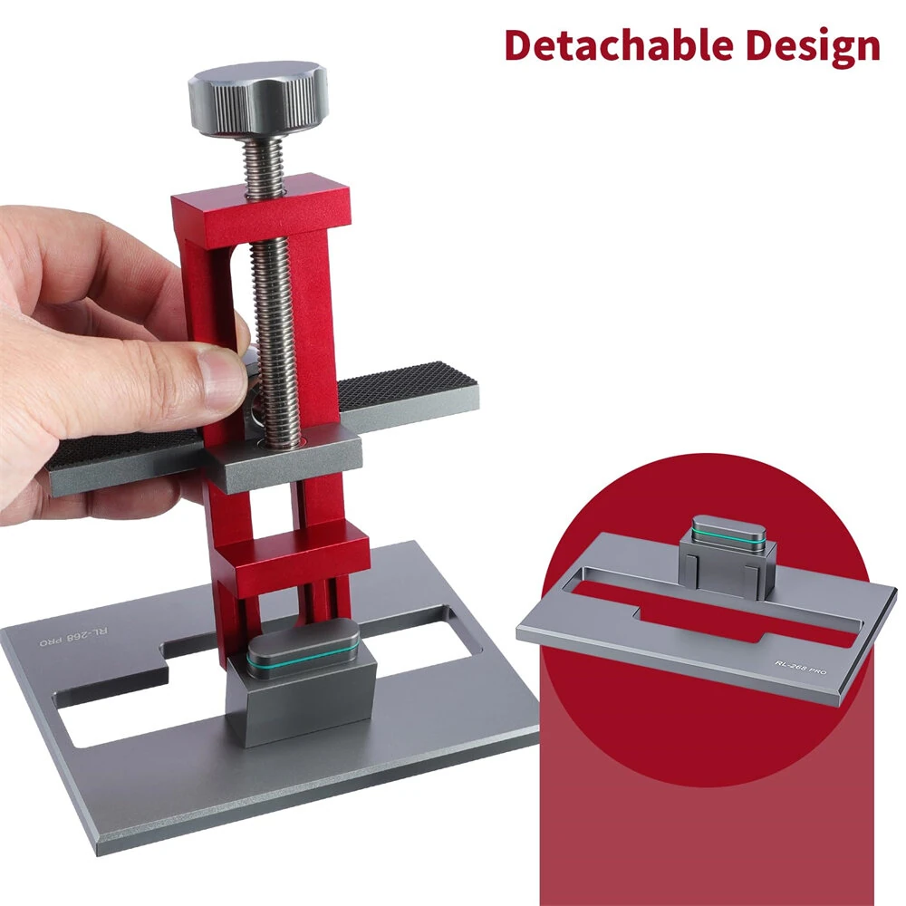 RUITOOL Cabinet Door Mounting Jig - Detachable Seat, Aluminium Alloy, Metric/Imperial Scale - Image 5