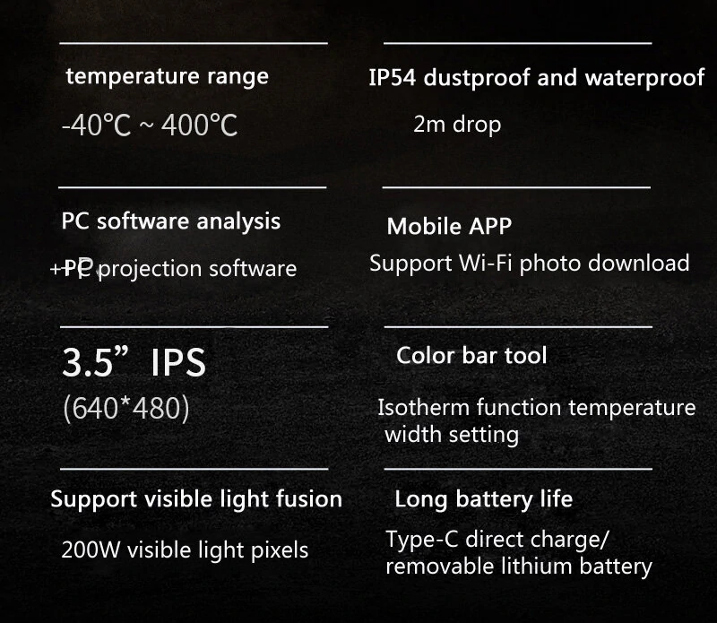 UNI-T UTI320E Thermal Imager | 320x240 IR Camera for Circuit Board Repair & PC Analysis - Image 5