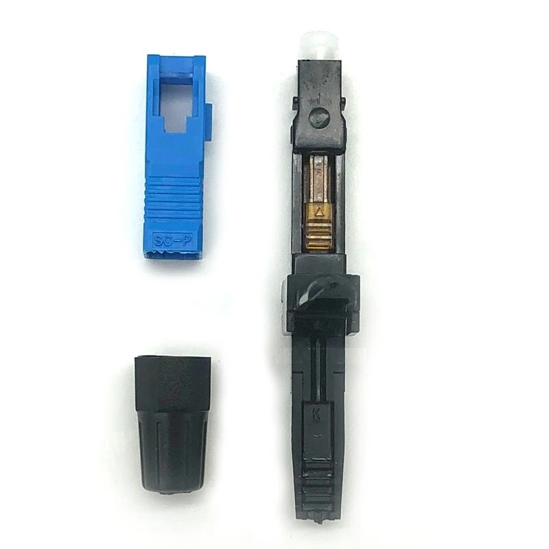 Flip Type 100pcs SC UPC Fiber Optic Cold Connector - Quick & Embedded Telecom Grade - Image 3