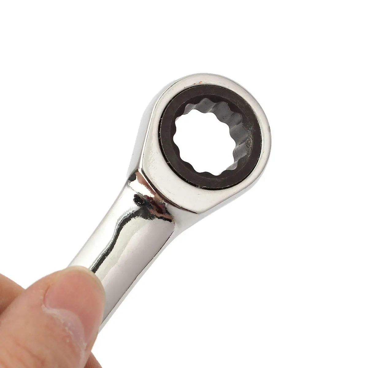 12Pcs 6-19mm Ratchet Wrench Set | Ratcheting Spanner Open Ring | Car Repair DIY Tool - Image 3