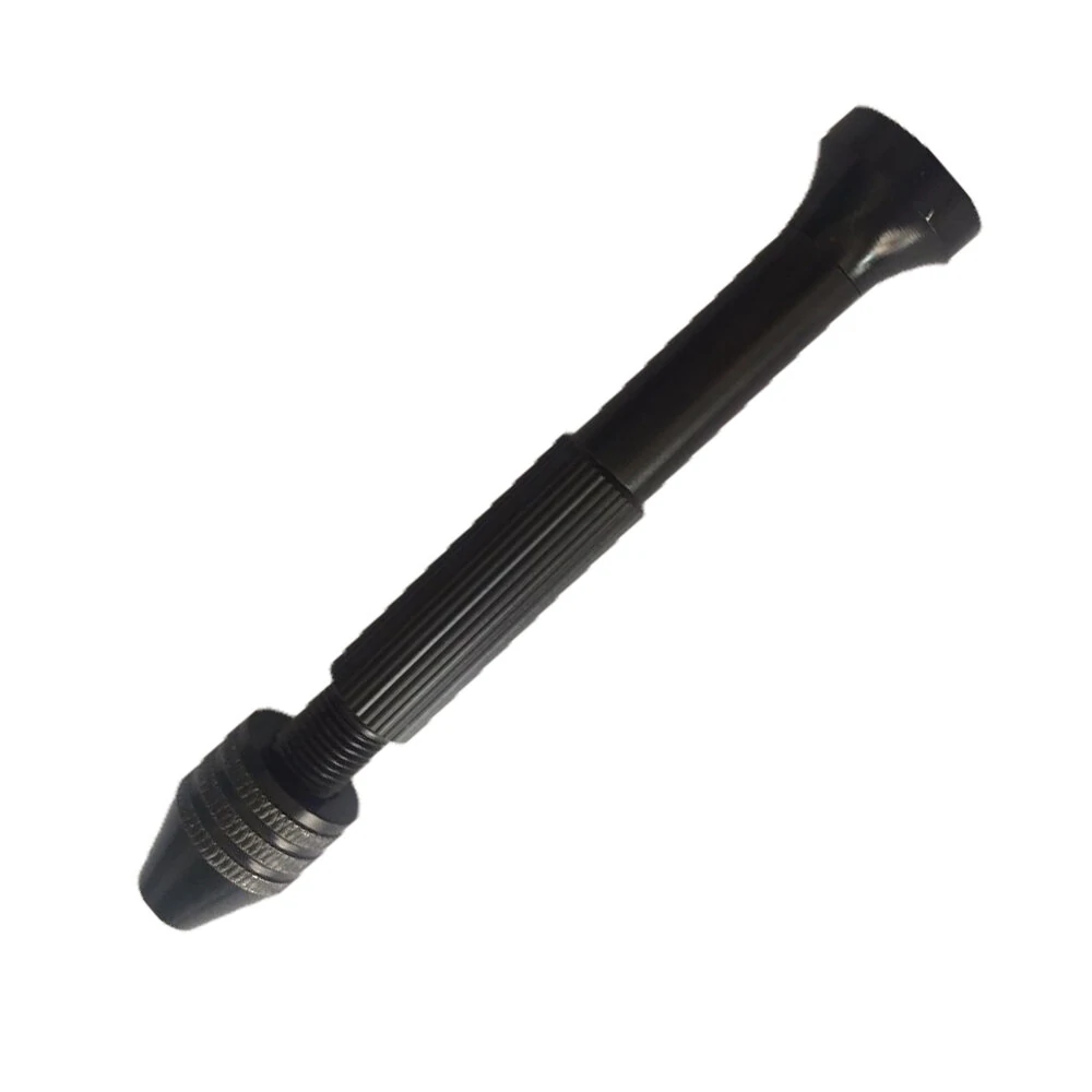 Mini Aluminum Hand Drill - 0.3-3.8mm Chuck with 10 Drill Bits | Rotary Tool - Image 3