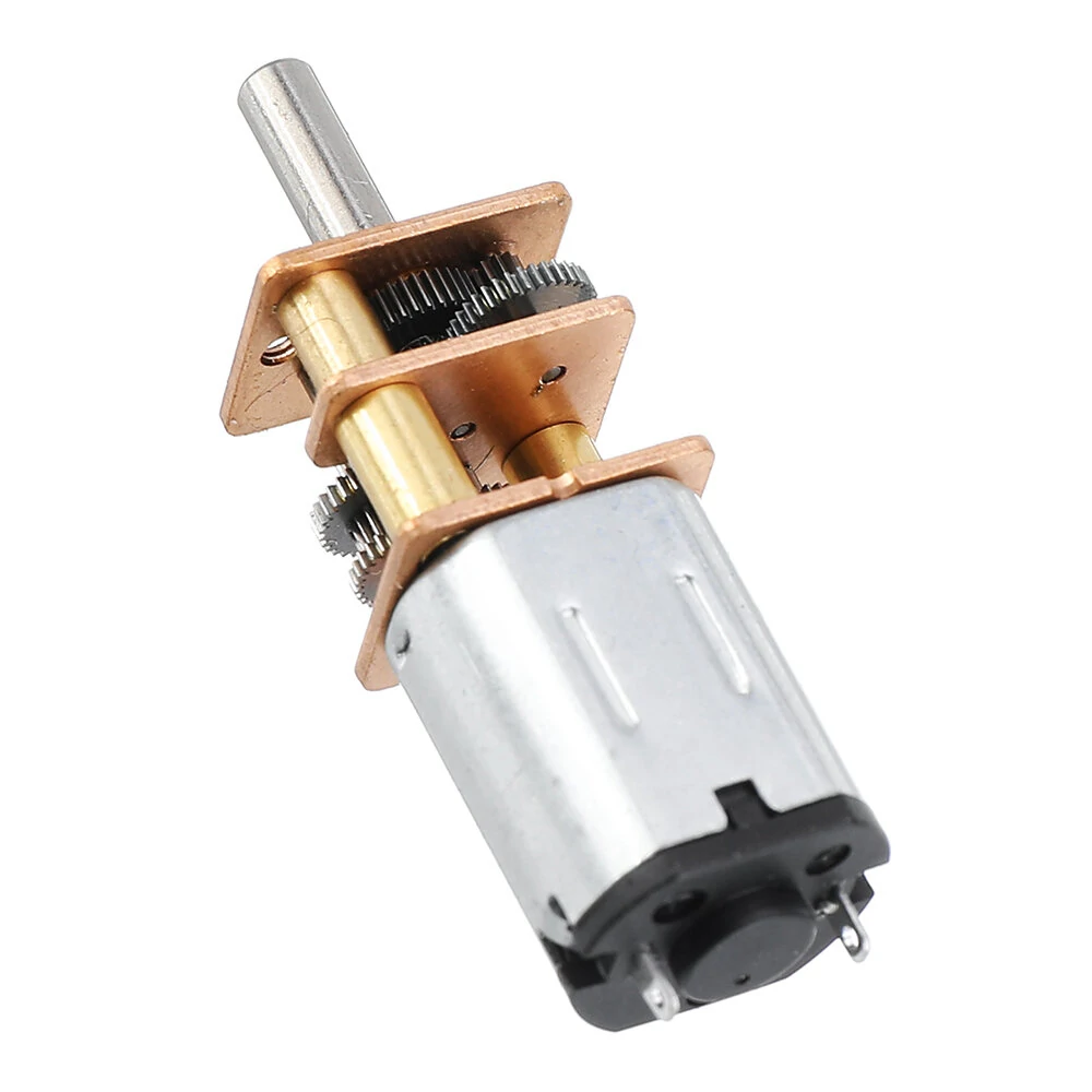 N20 DC 12V 28RPM High Torque Gear Motor - 5Pcs Miniature Electric Motor Set - Image 3