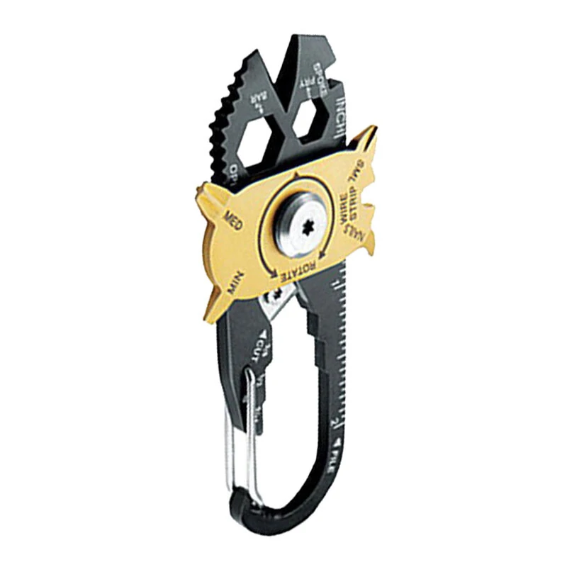 Stainless Steel 20-in-1 Wrench Screwdriver | EDC Multi-Tool & Keychain - Image 3