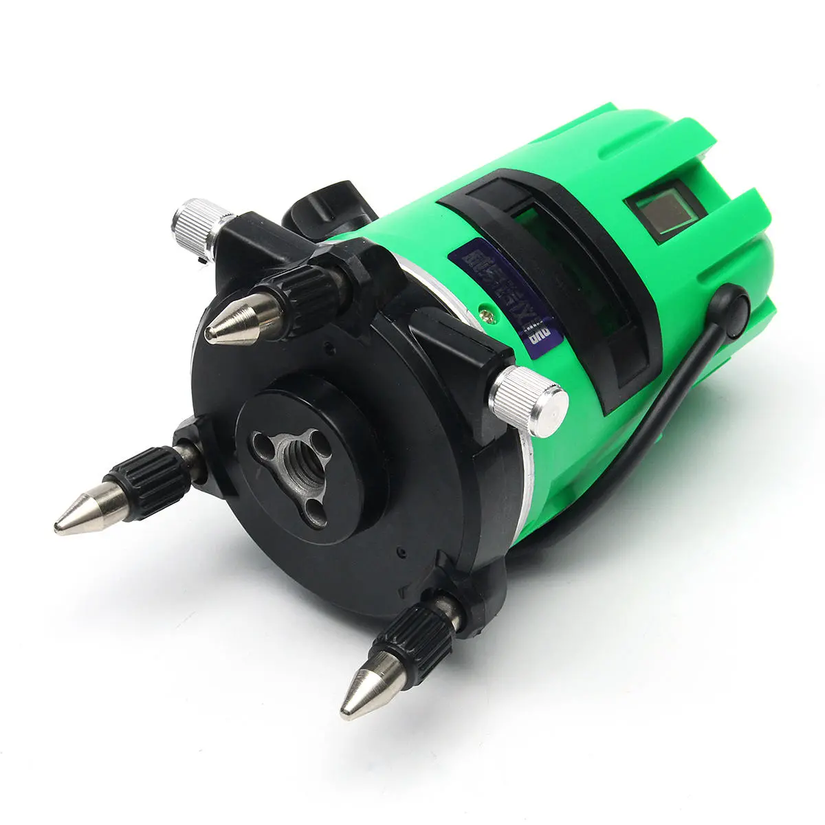 Green 2 Line 2 Point 360° Rotary Laser Level | Self-Leveling with Tripod - Image 3