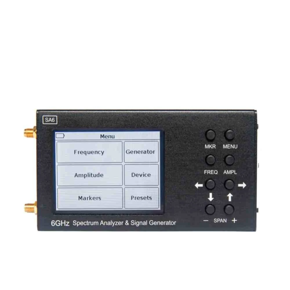 SA6 6GHz Handheld Spectrum Analyzer | Portable Signal Generator | WiFi 2G 4G LTE CDMA GSM - Image 2