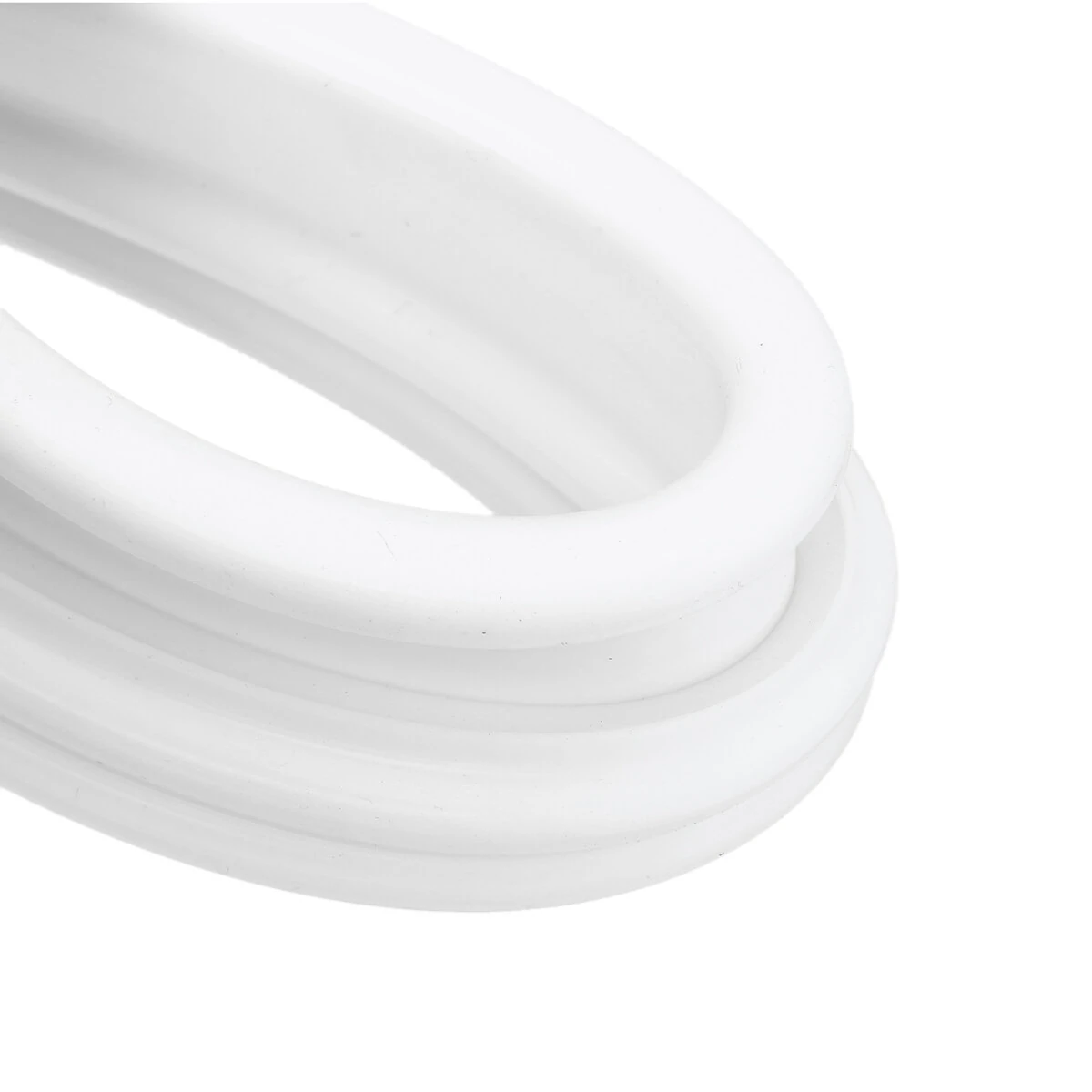 White Rubber Dam Water Stopper - 60-200cm Flood Barrier for Bathroom | Silicone Water Blocker - Image 5