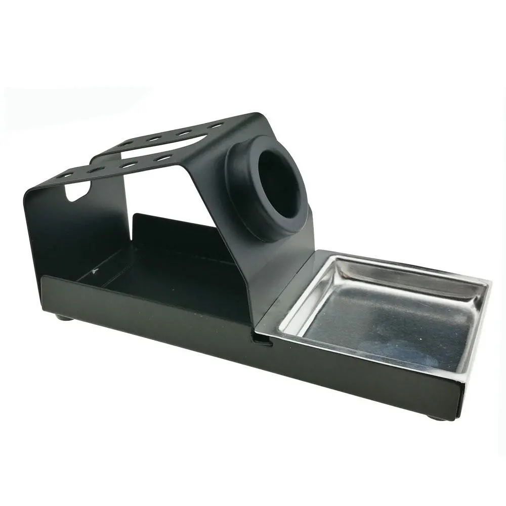 KSGER 907 Metal Soldering Handle Stand | Square Sponge & Holder Platform - Image 2
