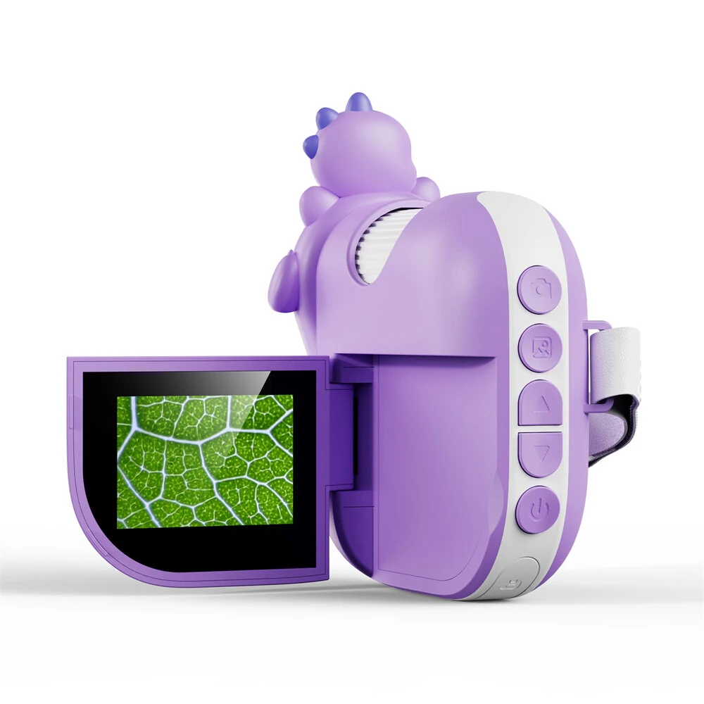 Children's Digital Microscope 1000X Magnification | 2MP Camera 1080P - 2 IPS Screen LED Light - Portable STEM Tool for Kids - Image 3
