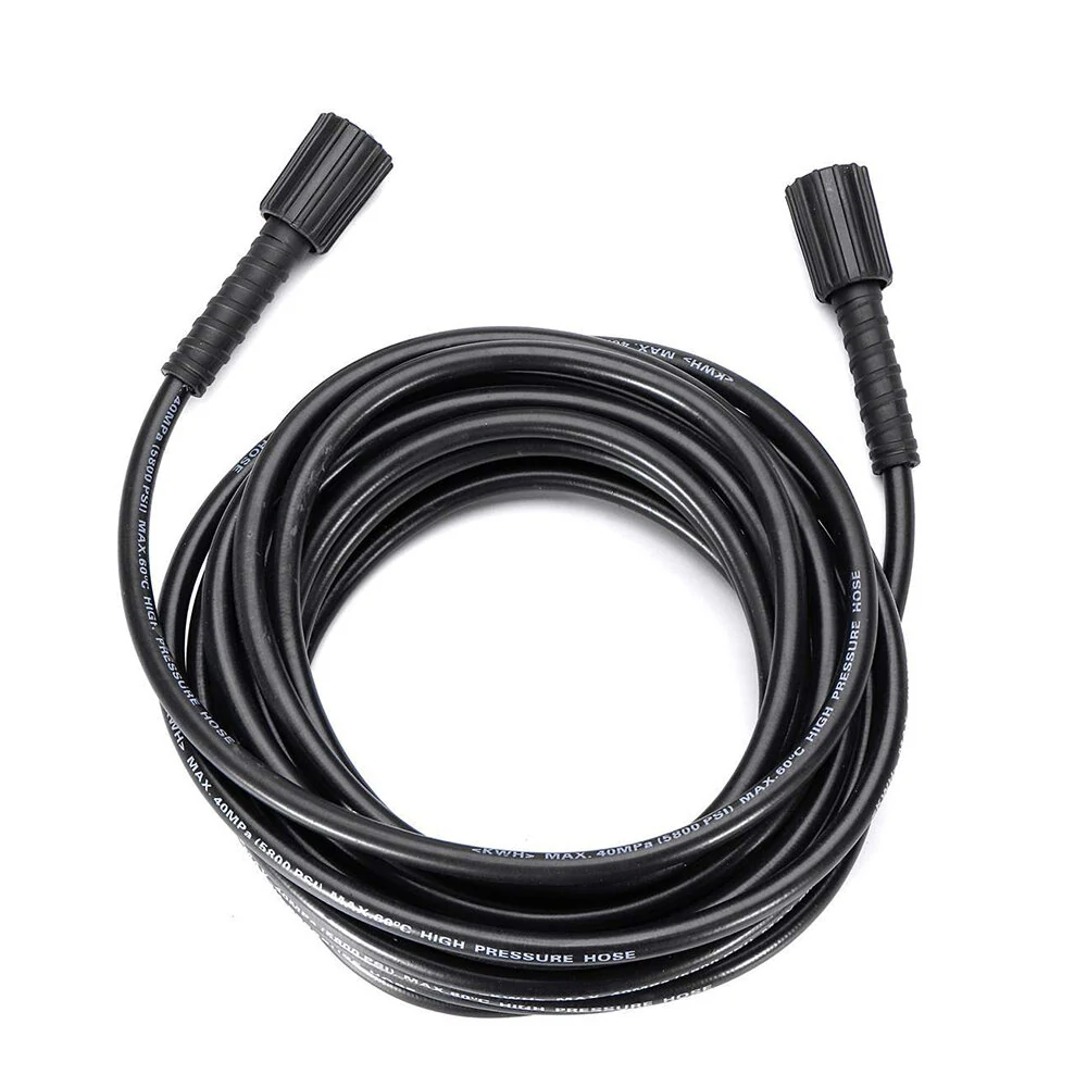 Pressure Washer Hose 50 FT 1/4 Kink Free | M22-14mm Brass Thread | 3200 PSI - Image 2