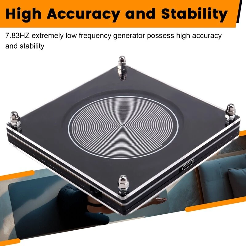7.83Hz Low Frequency Signal Generator | Portable USB-C Rechargeable | High Stability - Image 3
