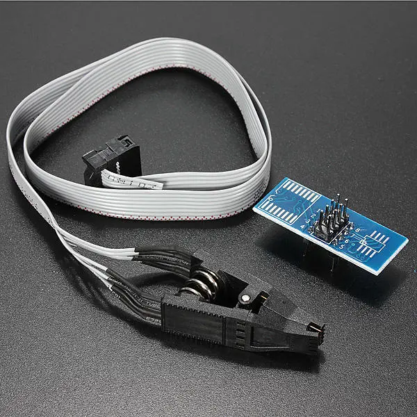 SOP8 SOIC8 Test Clip Module With Cable - EEPROM 93CXX 25CXX 24CXX Programmer - Image 2