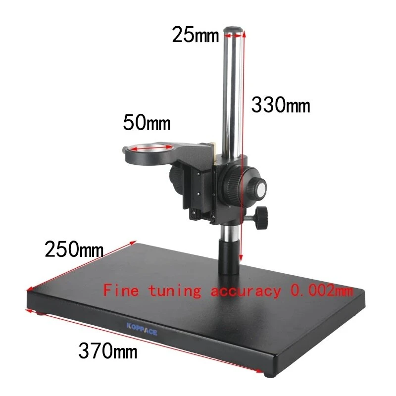KOPPACE Monocular Microscope Stand | 0.002mm Fine-Tuning & 50mm Lens Platform - Image 2