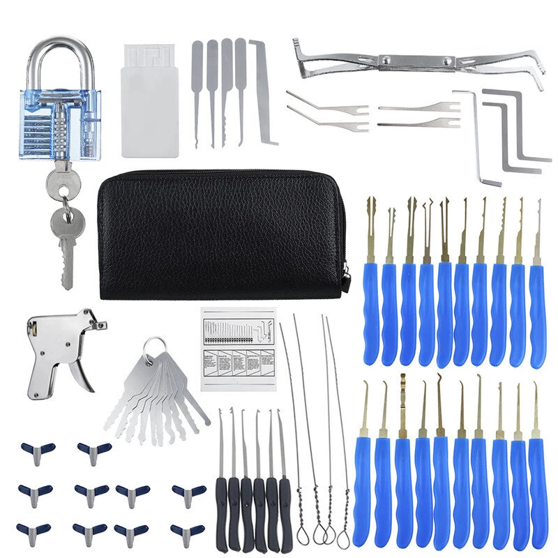 Lock Pick Practice Kit with Key Extractor - Locksmith Training Padlock Tools - Image 2