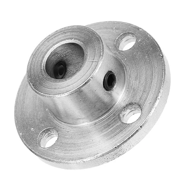 Steel Rigid Flange Coupling - 8mm Shaft Size for Motor & Bearing Fitting - Image 2