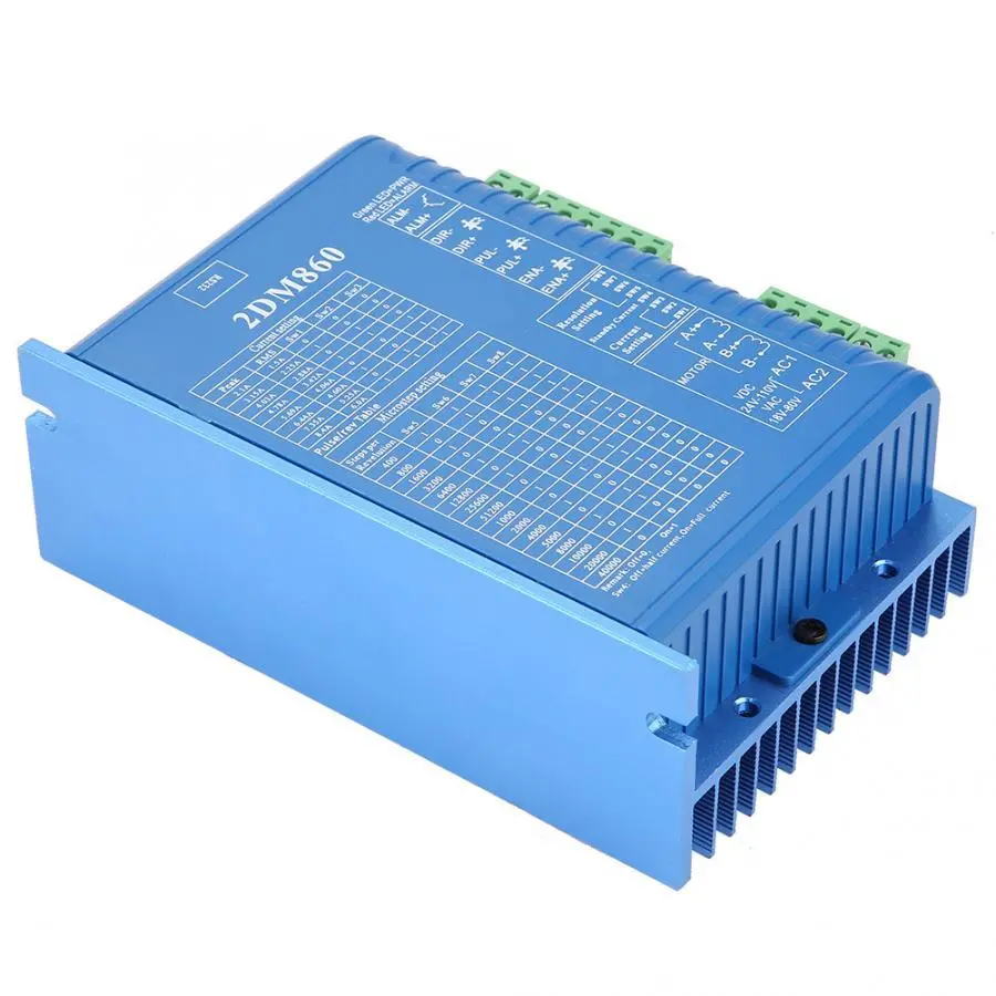 Machifit 2DM860 Stepper Motor Driver | 2 Phase Controller for CNC Router & Engraving - Image 2