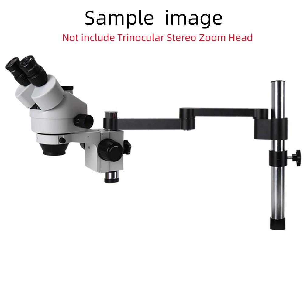 HAYEAR Microscope Articulating Arm Bracket - 76mm 50mm Clamp Holder for Stereo Scope & Camera - Image 3