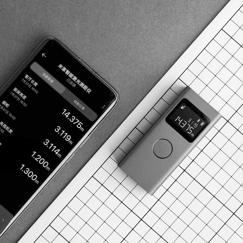 Xiaomi Mi Smart Laser Distance Meter - Bluetooth & Long Range for Home & Construction - Image 5