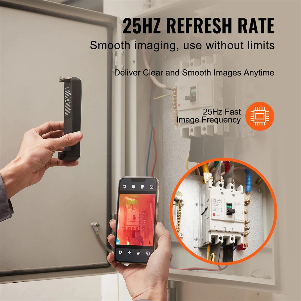 HT-W01 Wireless Thermal Camera for Android & iOS | 256x192 IR Resolution | Type-C - Image 5