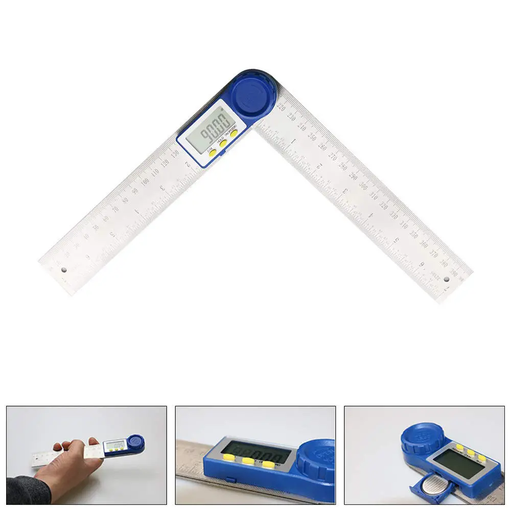 Digital Protractor 200mm | 7 Inch Electronic Angle Finder & Inclinometer Gauge - Image 4