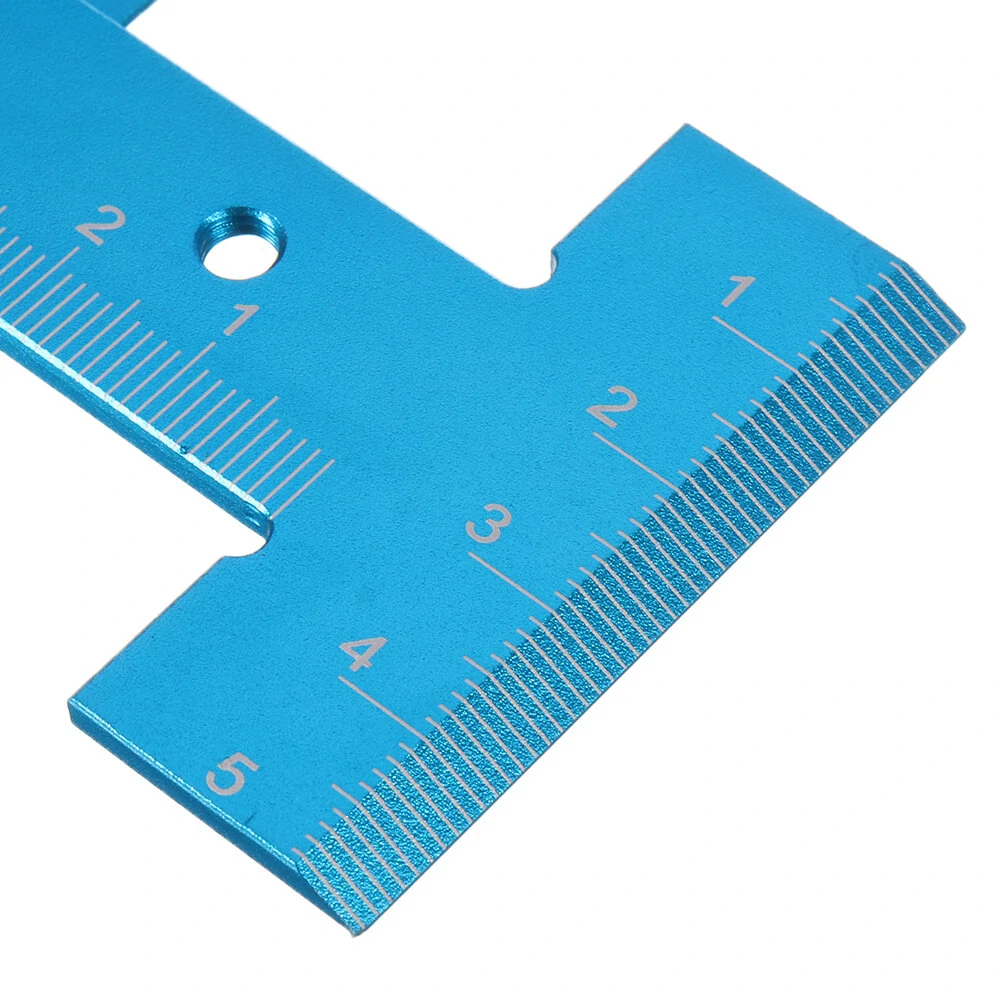 Aluminum Alloy Height & Depth Gauge Ruler - For Table Saw Woodworking - Image 5