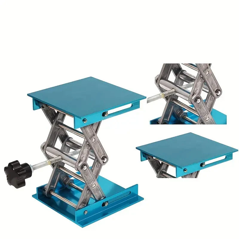 Aluminum Alloy Lab Jack Stand | 100x100mm Platform Lift Table | Lab Support Lifter - Image 5