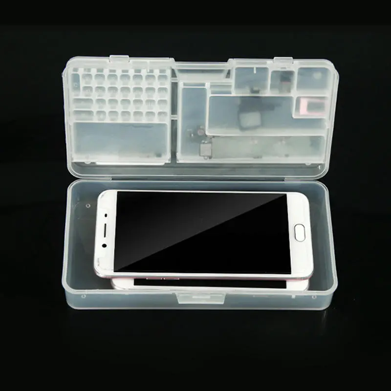 Plastic Storage Box for Jewelry & Tools | Transparent Bead & Nail Art Organizer - Image 4