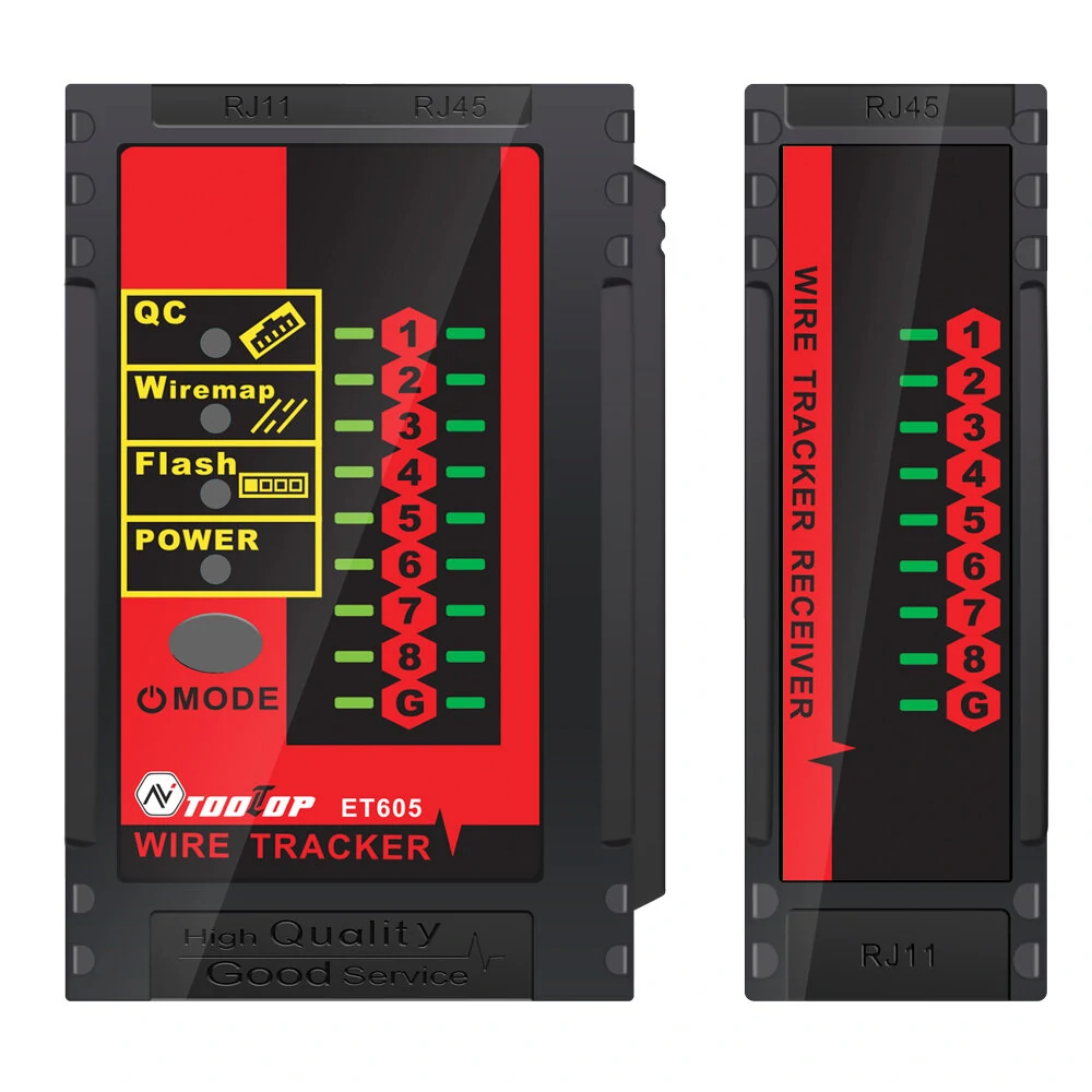 TOOLTOP ET605 LAN Network Cable Tester | POE & QC Port Check | Line Finder - Image 2