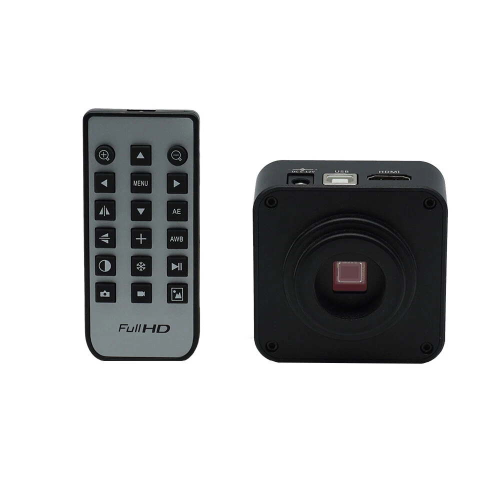 Industrial Digital Microscope Camera - 48MP 1080P HDMI | 130X Zoom C-Mount Lens for PCB Repair & Soldering - Image 4