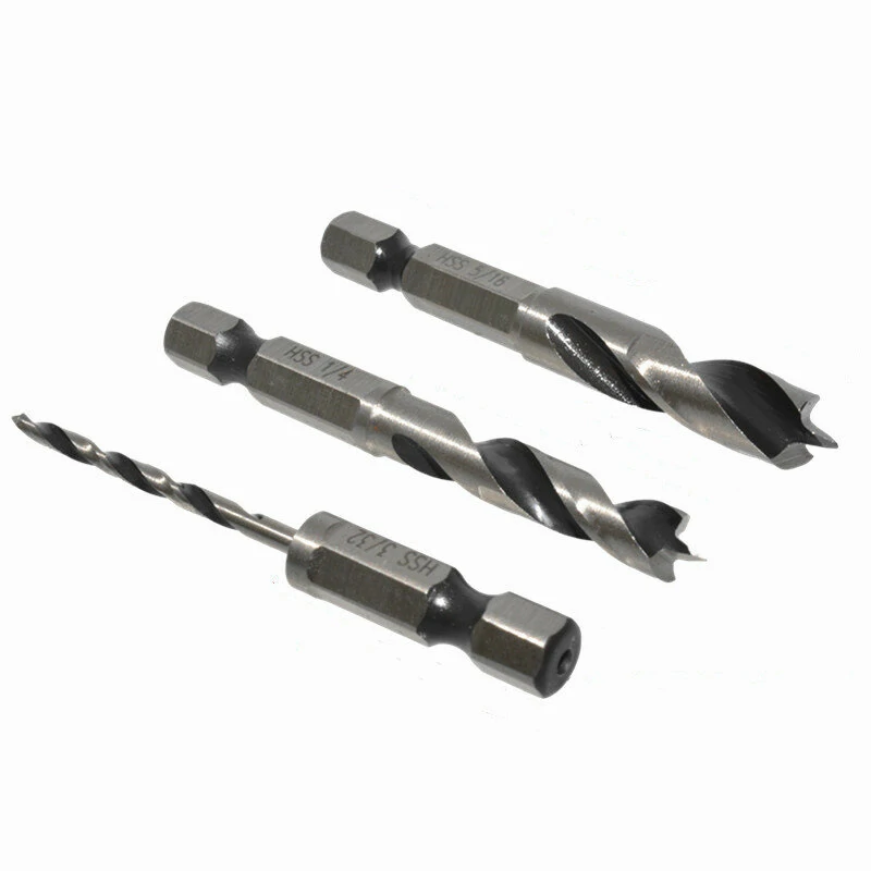 12pcs HSS Stubby Drill Bit Set - Quick Change Hex Shank for Metal & Wood - Image 5