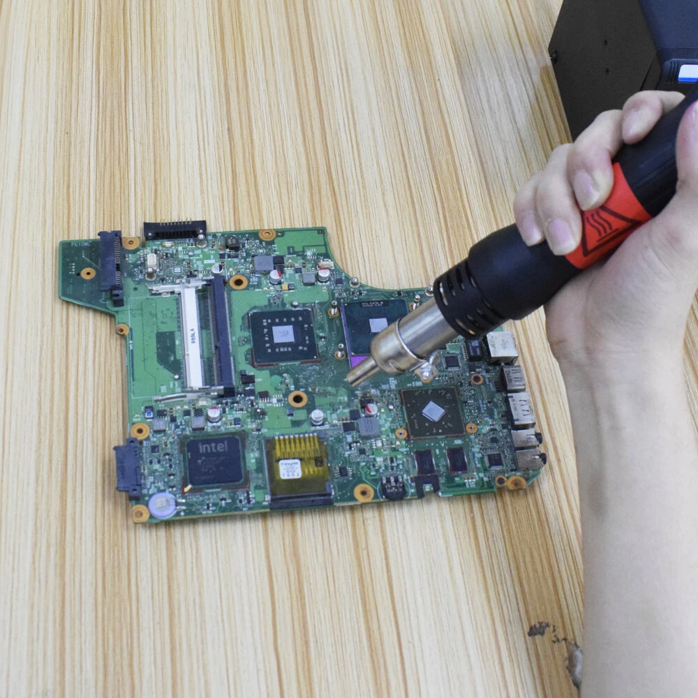 NEWACALOX 858D 700W Soldering Station - Hot Air Rework Gun with Digital Display - Image 4