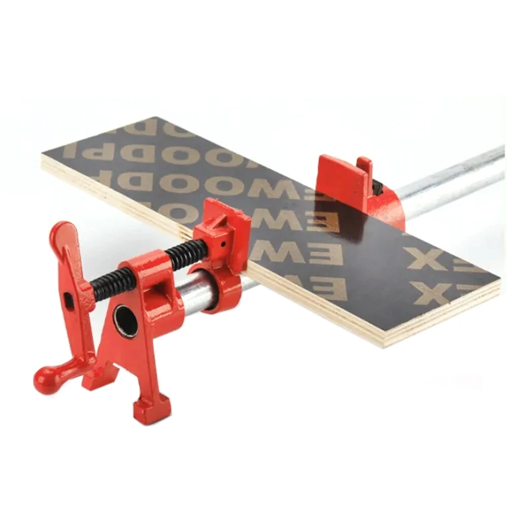 Jorgensen 3/4 Heavy Duty Pipe Clamp - Quick Release Cast Iron Fixture for Woodworking - Image 4