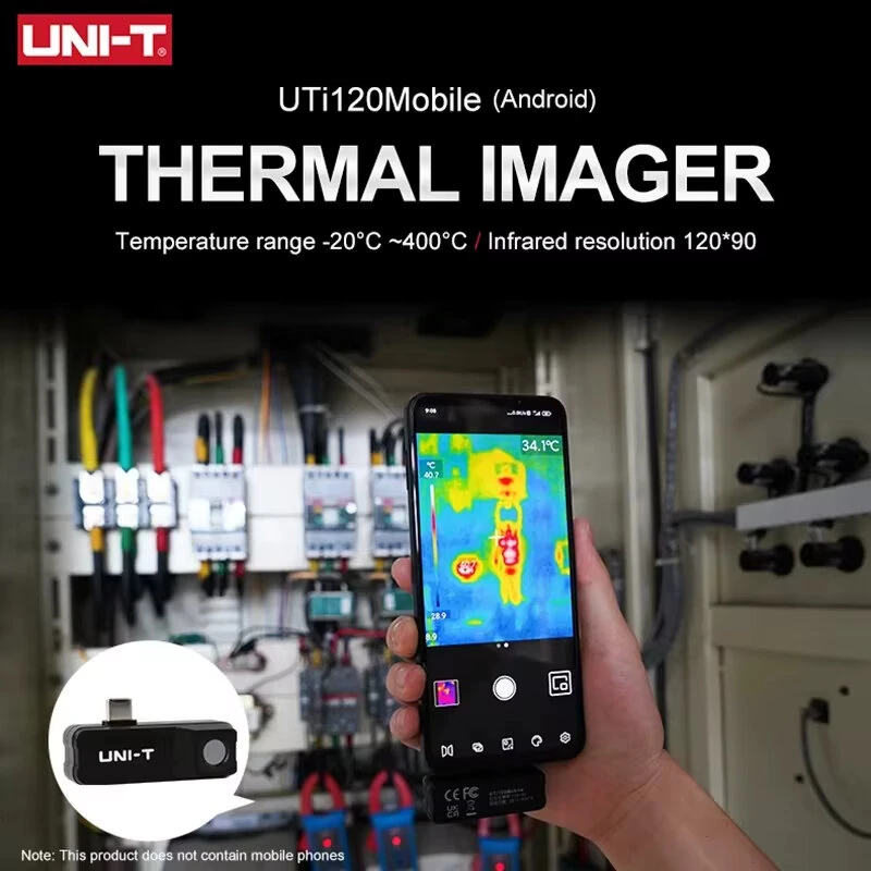UNI-T UTi120MS Thermal Camera for iOS & Android | 120x90 IR Imager - Image 4