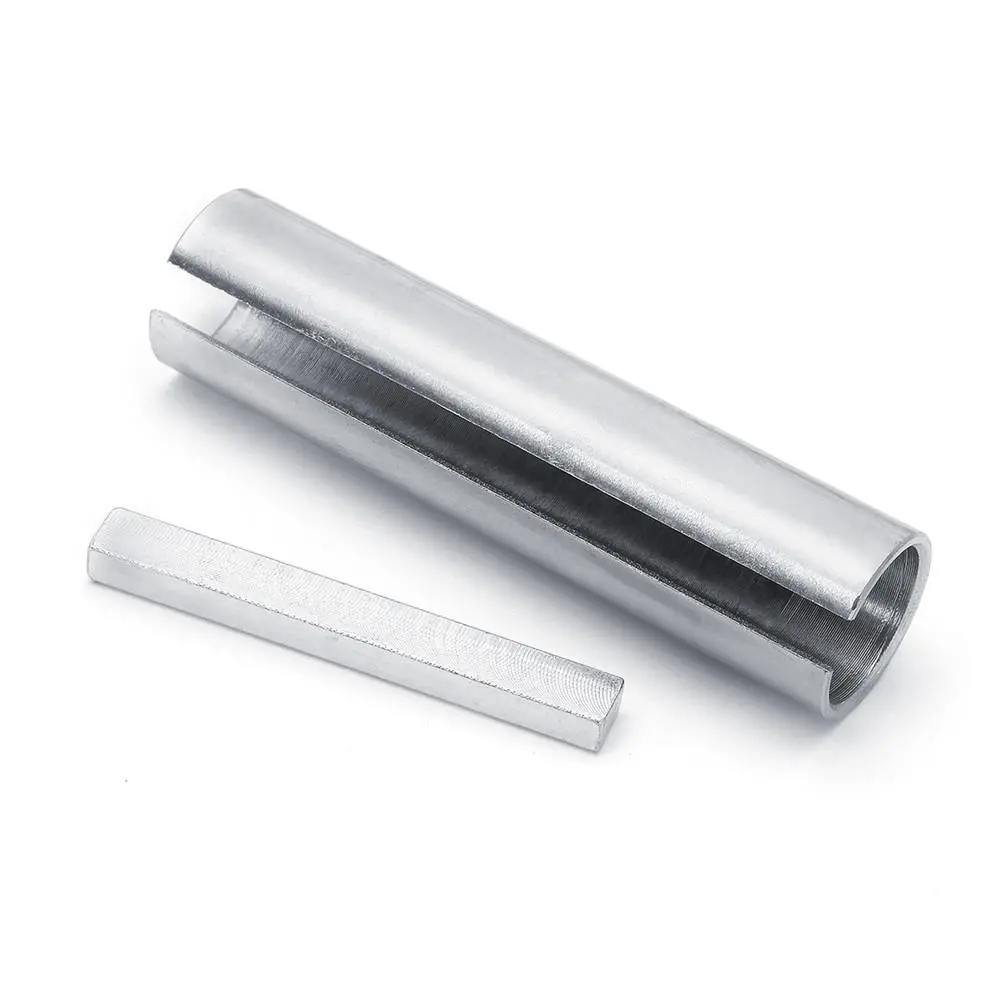 5/8 to 3/4 Inch Steel Shaft Adapter | Pulley Bore Reducer Sleeve Bushing with Keystock - Image 4
