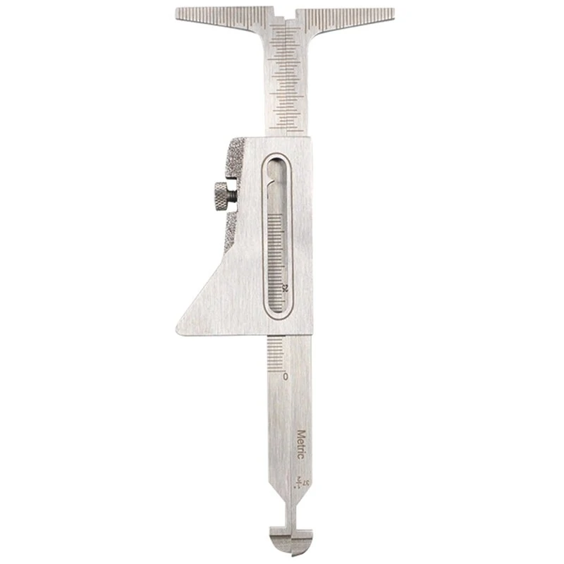 Stainless Steel Weld Gauge - High Low Staggered Ruler | Weld Level Measurement Tool - Image 2