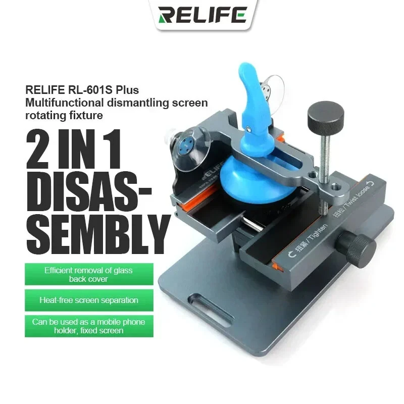 RELIFE RL-601S Plus Universal LCD Separator | Phone Screen & Back Glass Removal Tool - Image 2