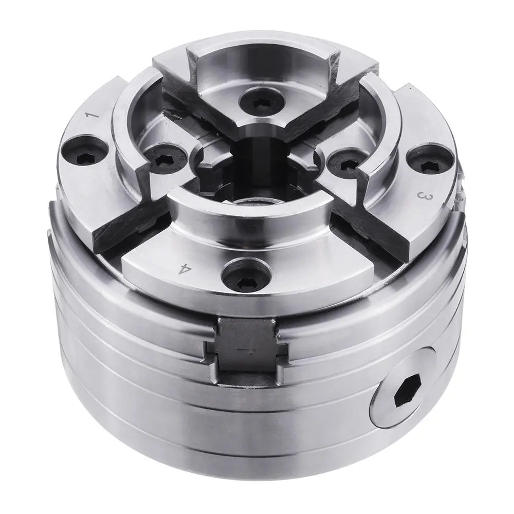 RED ARROW 4 Inch Reversible Wood Lathe Chuck - 1x8 TPI Thread | Wood Turning Tool - Image 2
