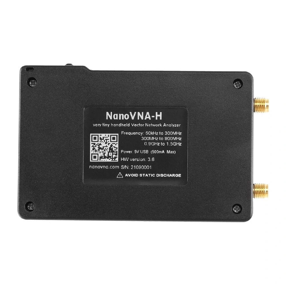 NanoVNA-H Vector Network Analyzer | 10KHz-1.5GHz HF/VHF/UHF | with Shell & 32G SD Card - Image 4
