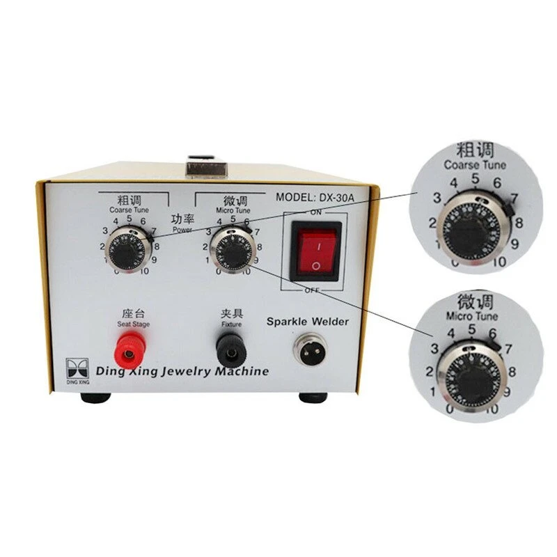 Gold Silver Jewelry Spot Welder - 30A Hand Held Pulse Welding Machine | Jewelry Processing Tools - Image 4