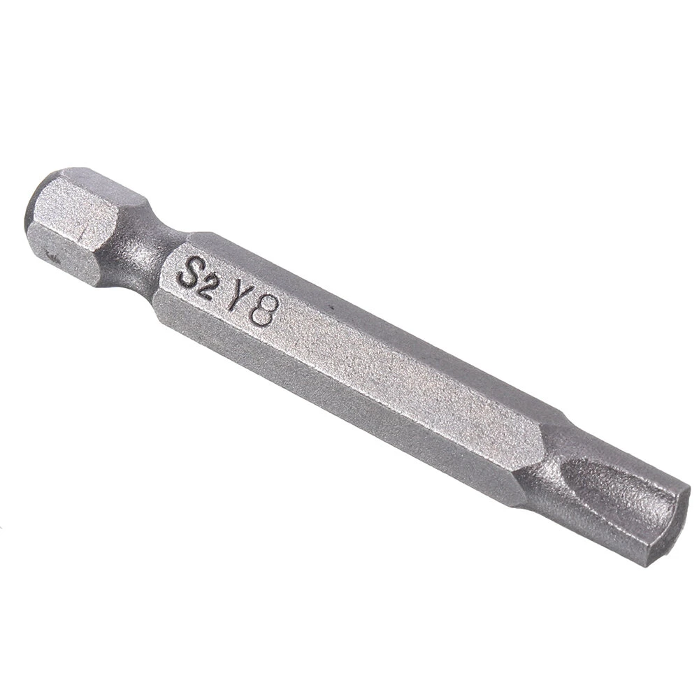 Magnetic Y Shaped Screwdriver Bit Set - 4pcs Hex Shank Y4 Y5 Y6 Y8 - Image 4